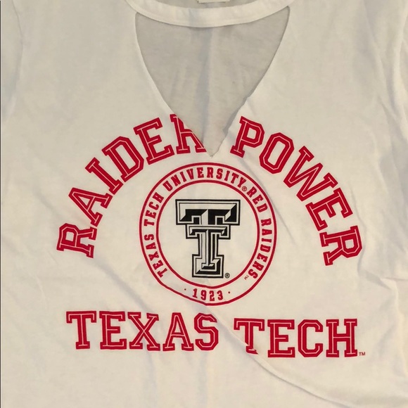 Pink Texas Tech T-shirt - Picture 3 of 5